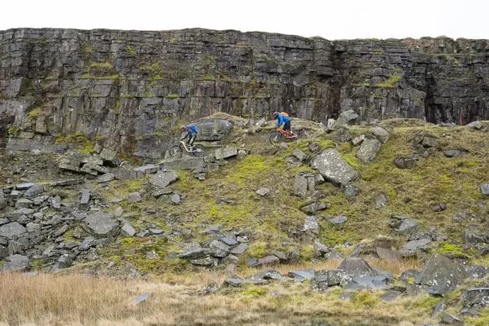 Lee Quarry and Cragg Quarry Mountain Biking