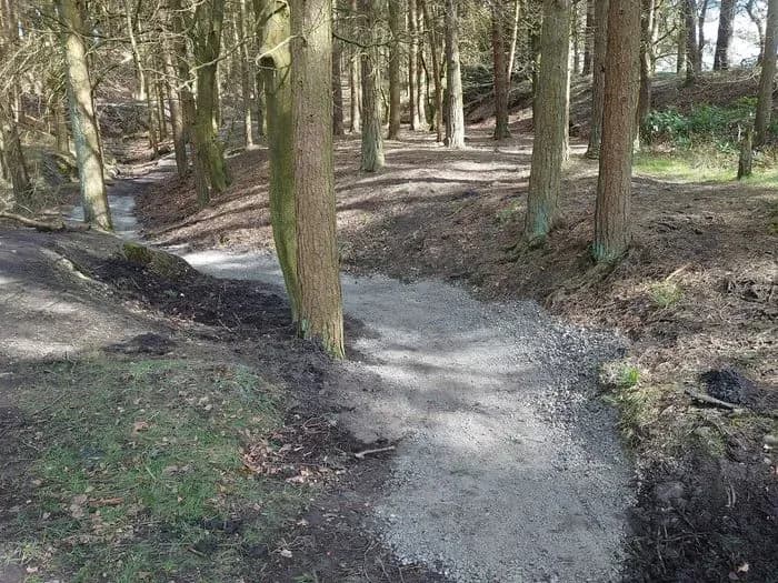 Hurstwood Mountain Bike Trails