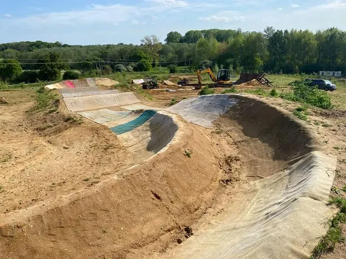 New Four-cross (4X) at Twisted Oaks Bike Park and Trails