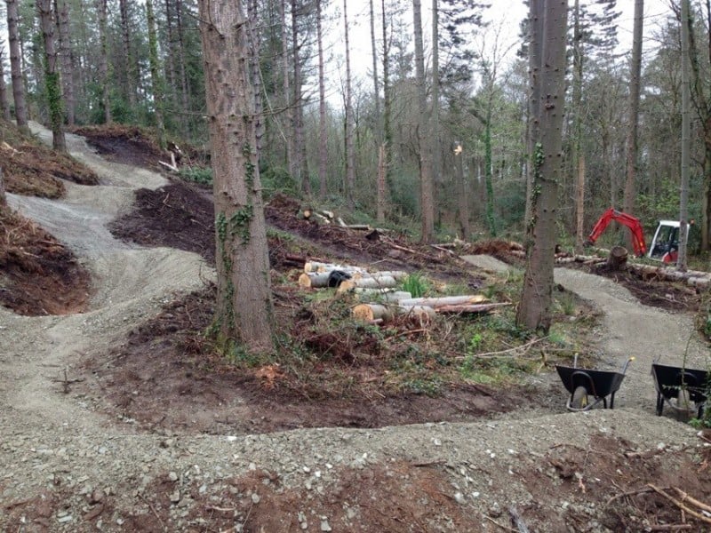 Coed Mor Bike Track - Closed